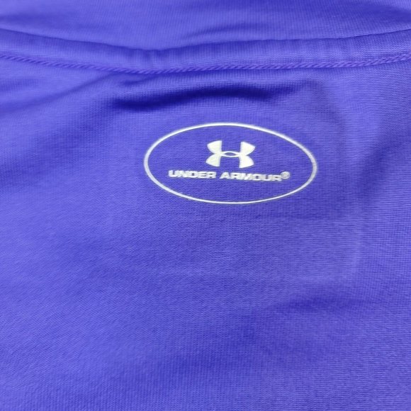 Under Armour Womens S Shirt Fitted ColdGear Mock Neck in‎ Purple - Picture 8 of 13